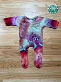 Cosmic Cadets: Magneteers - Premium Footed100% Cotton Ice Dye Onesie (Size 3-6 Month)