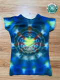 Cosmic Cadets: Hyperdrive Ignition - Short Sleeve 100% Cotton Ice Dye Kid's Tee (Size 4T)