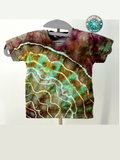 Cosmic Cadet Ice Dye Artisan Tee (Size 2T) - 100% Cotton
