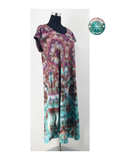 Cosmic Artisan T-Shirt Dress & Cover-Up (Size XL) - 100% Cotton