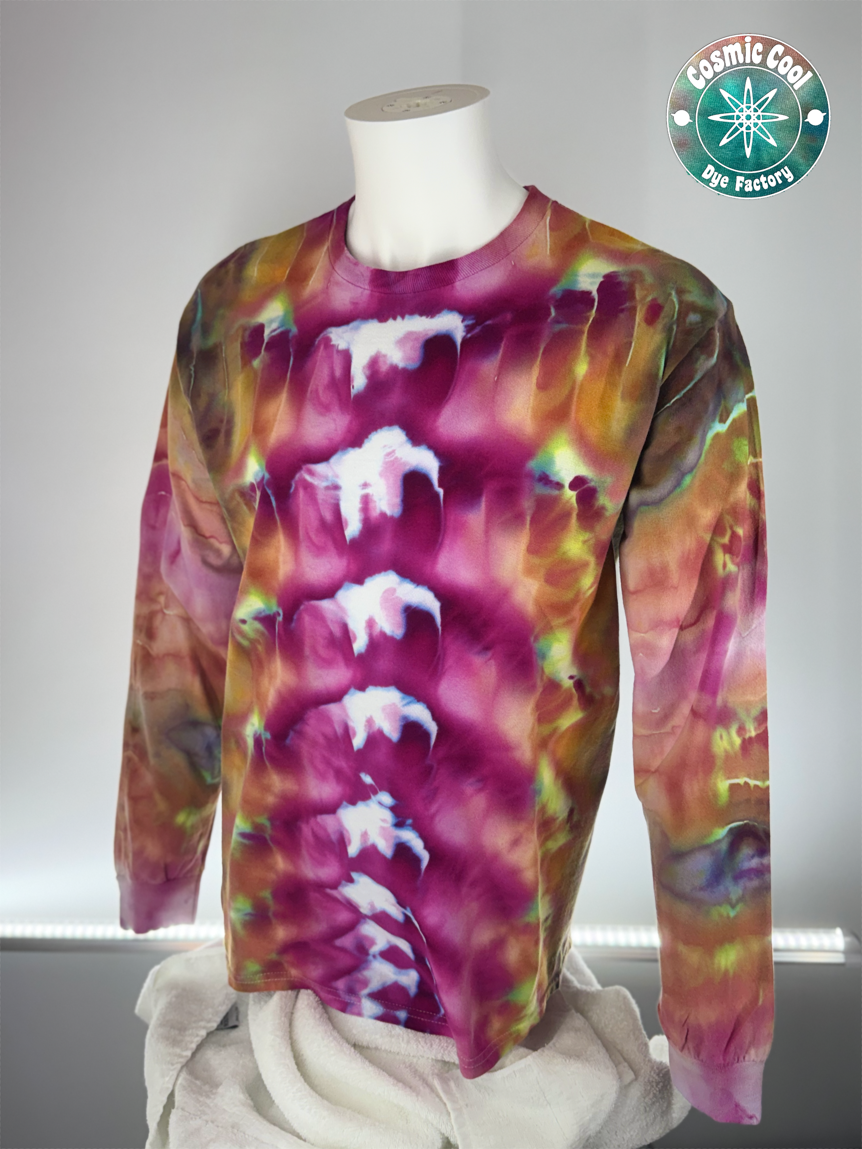 From the Edge of the Milky Way - Long Sleeve Artisan Tee (Size L)