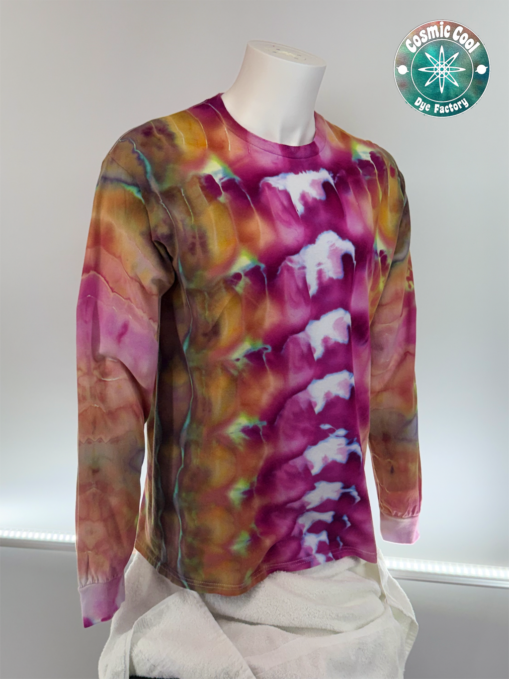From the Edge of the Milky Way - Long Sleeve Artisan Tee (Size L)
