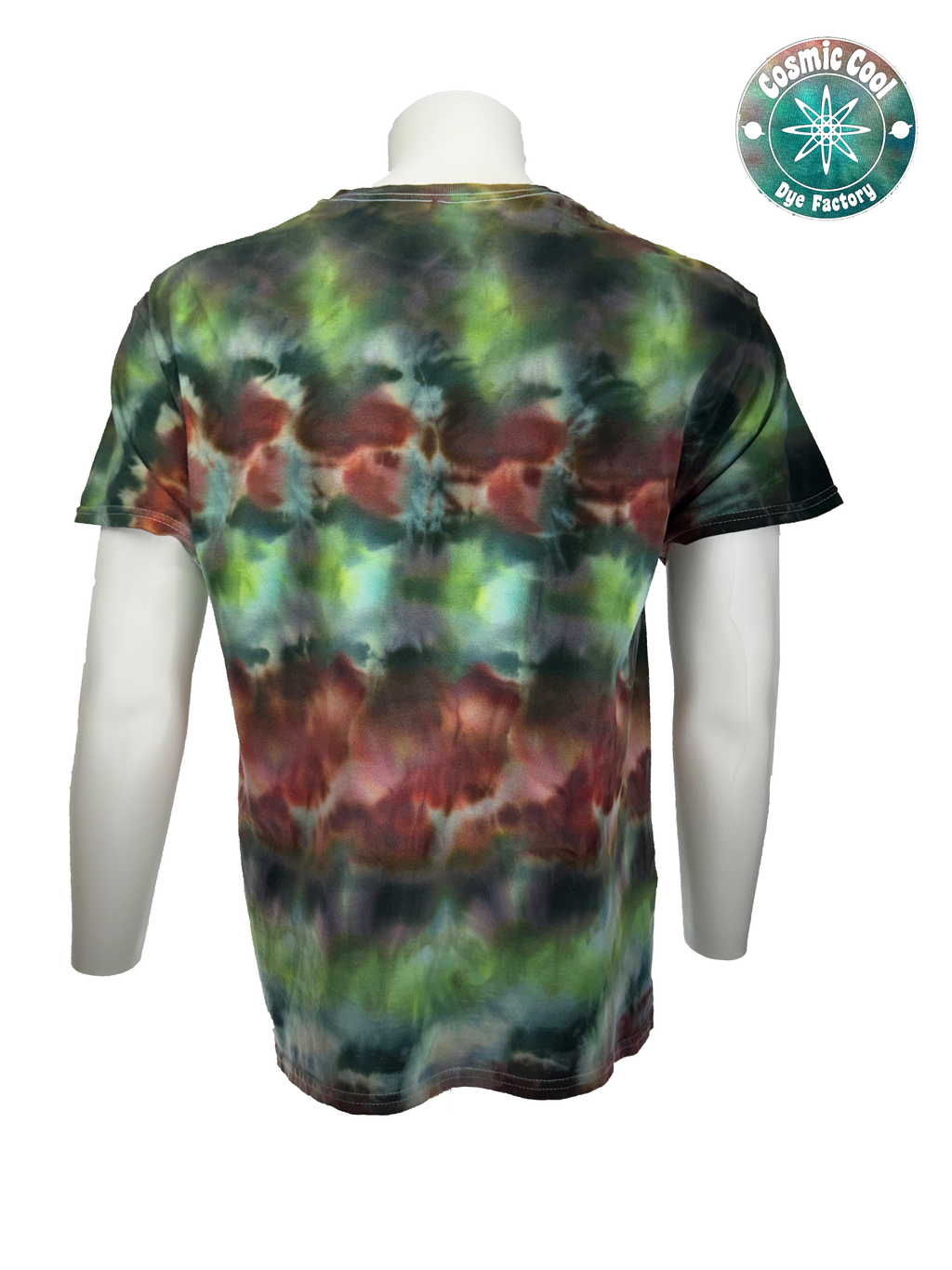 Quasar Drift - Short Sleeve Cosmic Ice Dye Tee (Size L)