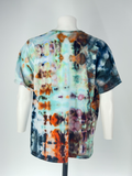 Extracted Alien Specimen: 2XL Cosmic Artifact Tee Ice-Dye