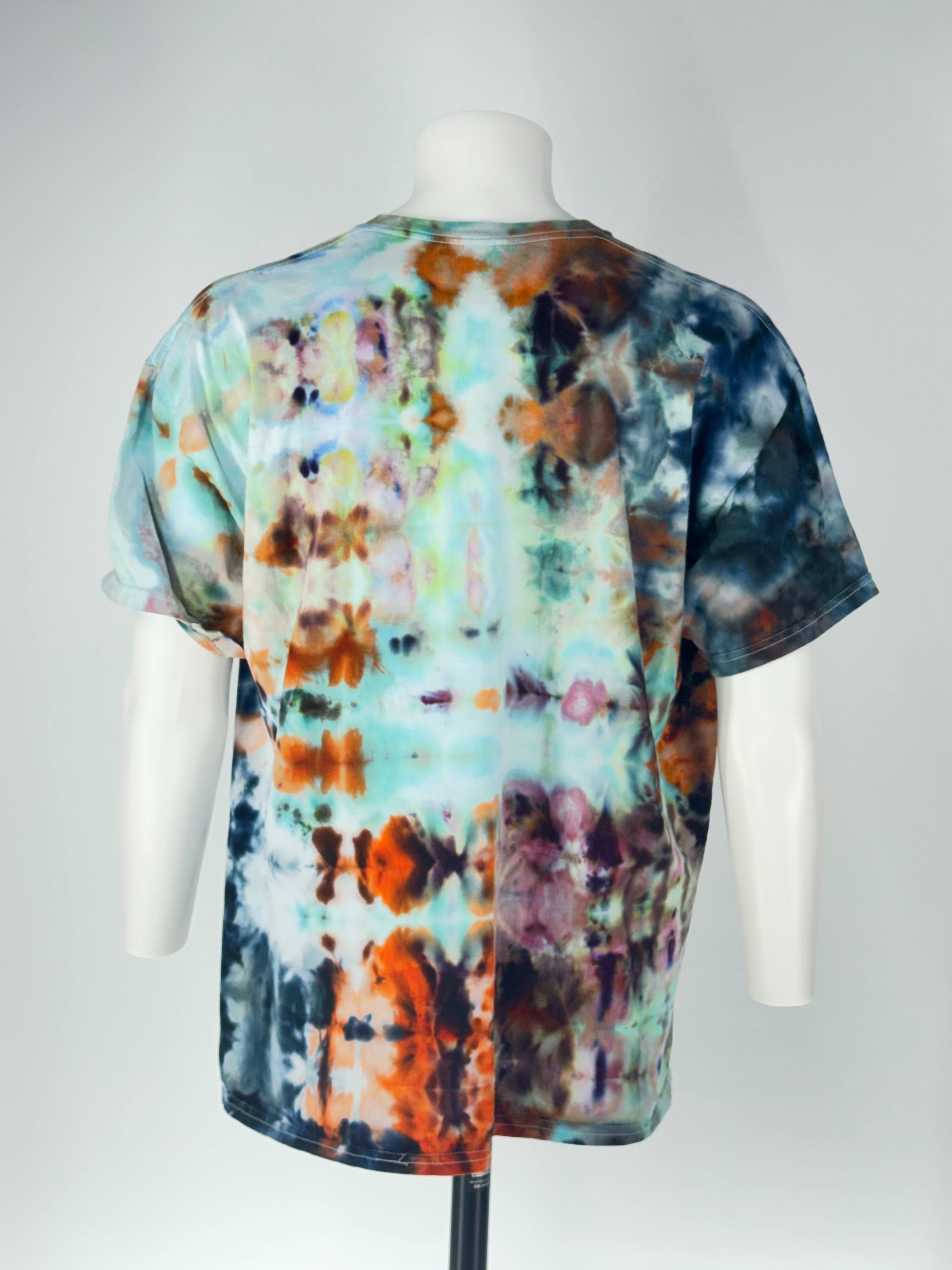 Extracted Alien Specimen: 2XL Cosmic Artifact Tee Ice-Dye