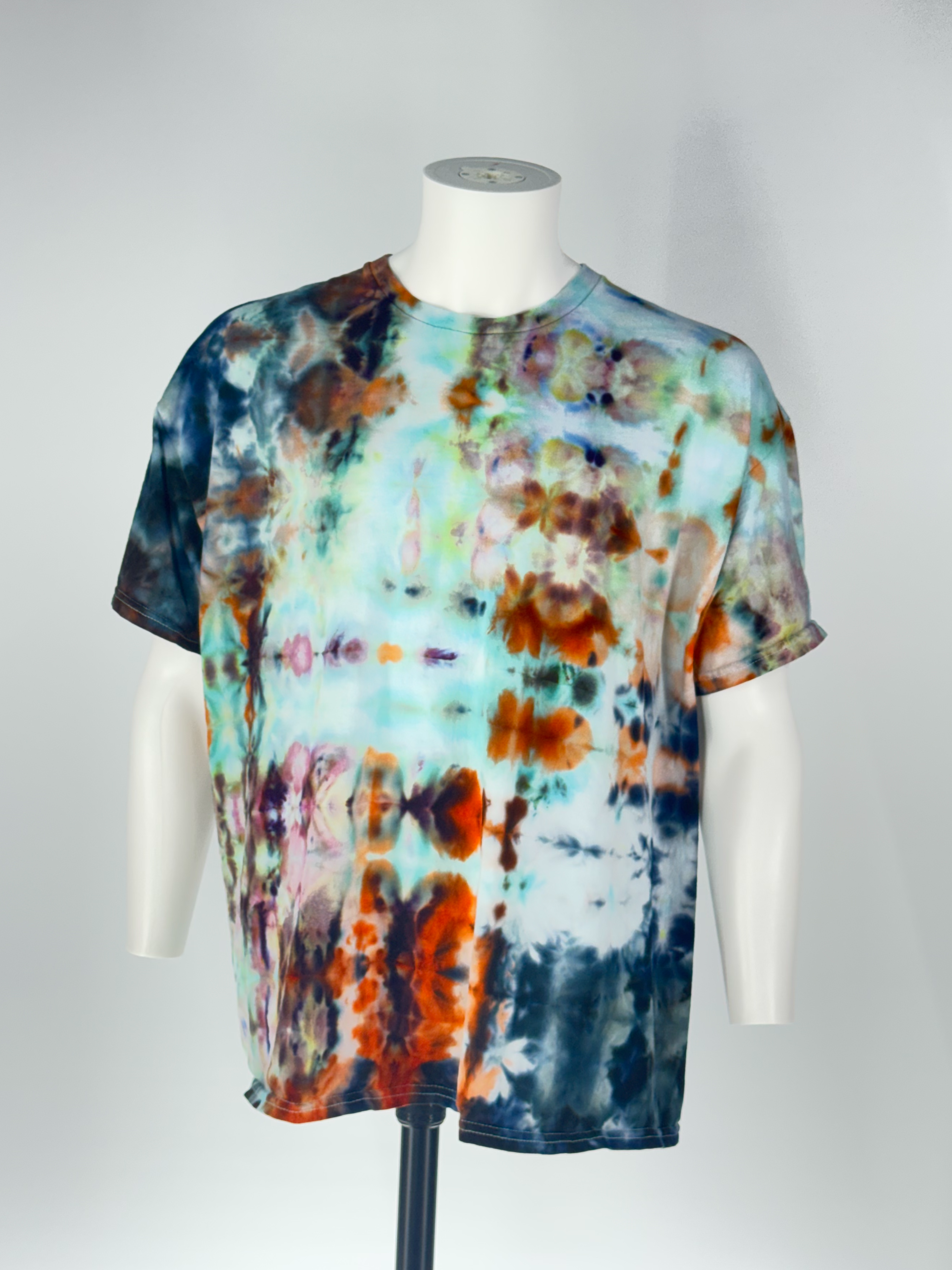 Extracted Alien Specimen: 2XL Cosmic Artifact Tee Ice-Dye