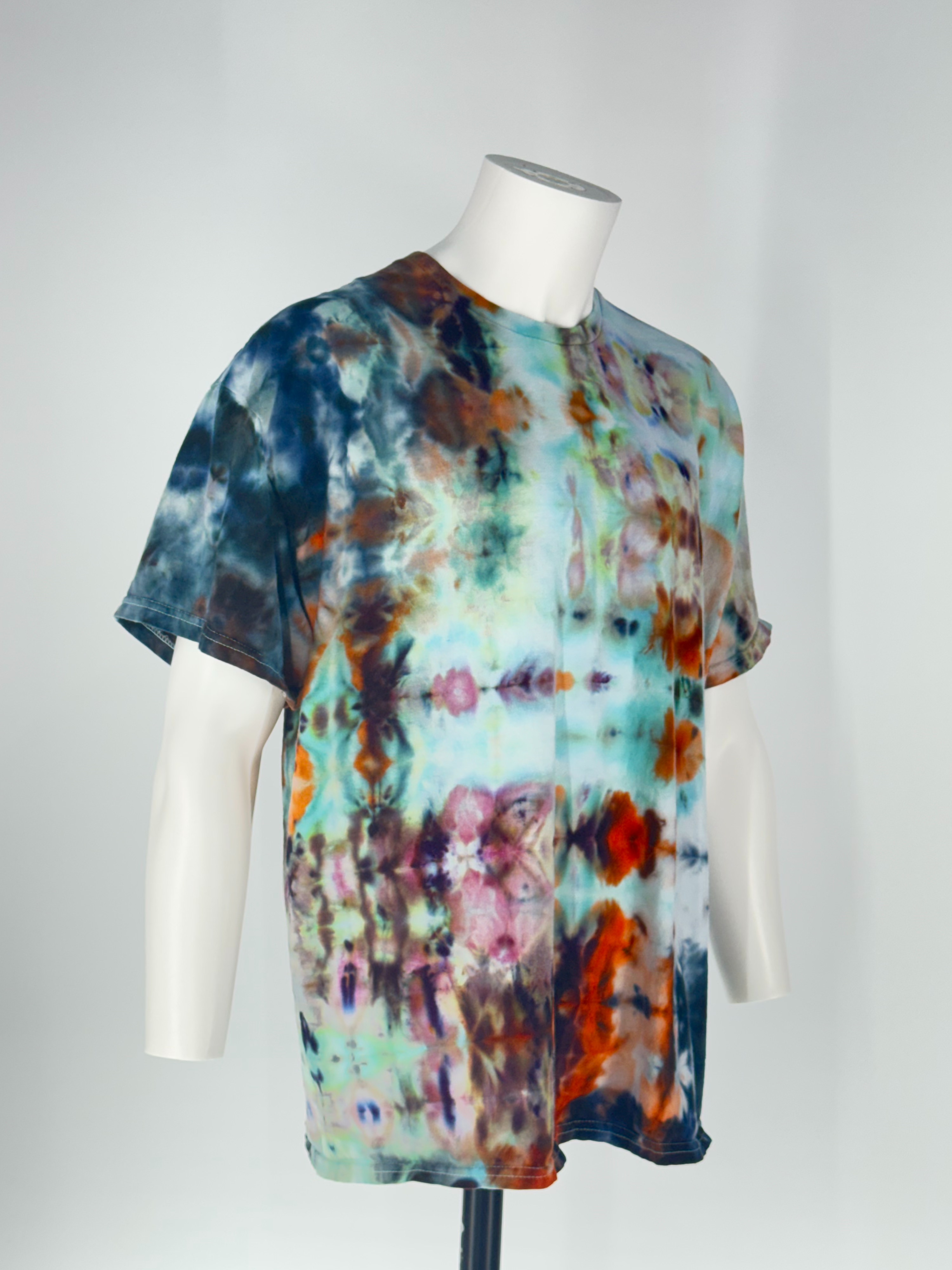 Extracted Alien Specimen: 2XL Cosmic Artifact Tee Ice-Dye