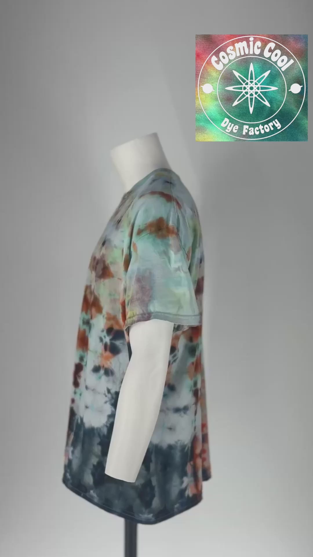 Extracted Alien Specimen: 2XL Cosmic Artifact Tee Ice-Dye